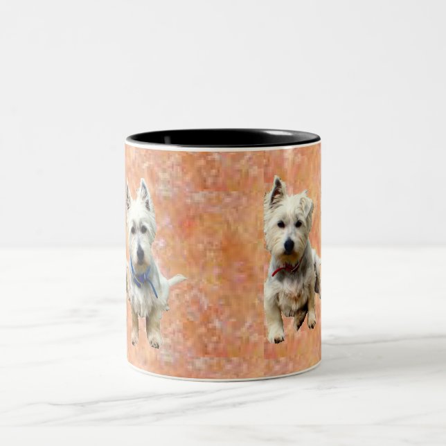 Bicolor Taza de Westies (Centro)