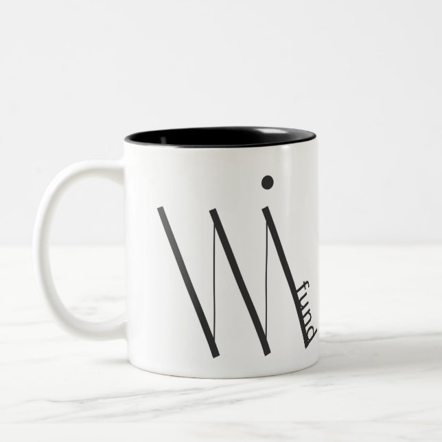 Bicolor Taza de WIAfund 2011 (Izquierda)