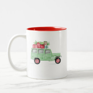 Bicolor Taza de Willys Wagoneer