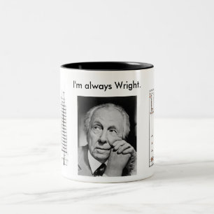 Bicolor Taza de Wright