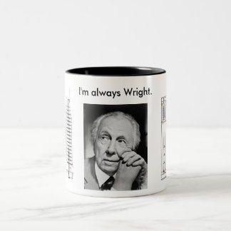 Bicolor Taza de Wright