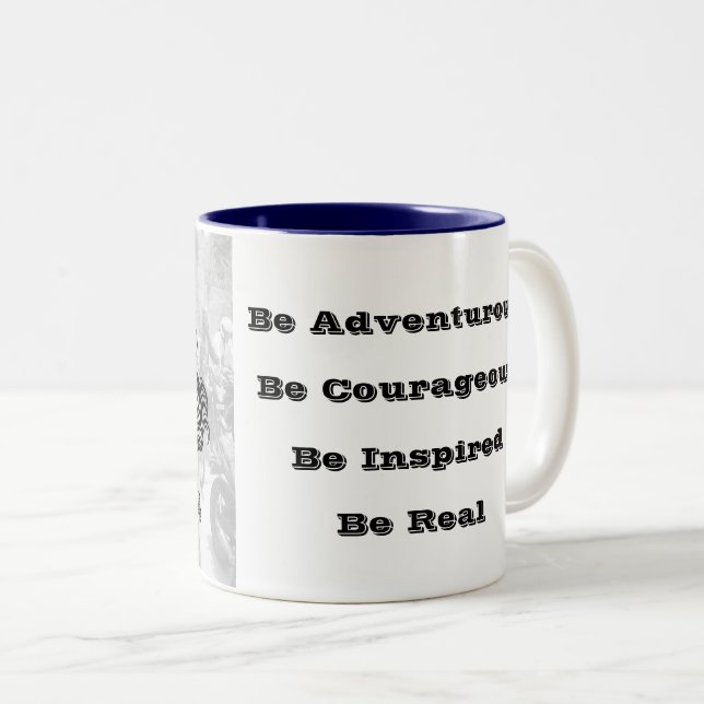 Bicolor Taza de WRWR (Anverso derecho)