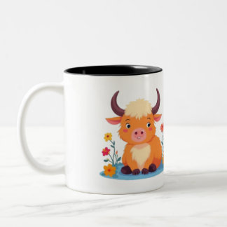 Bicolor Taza de Yak