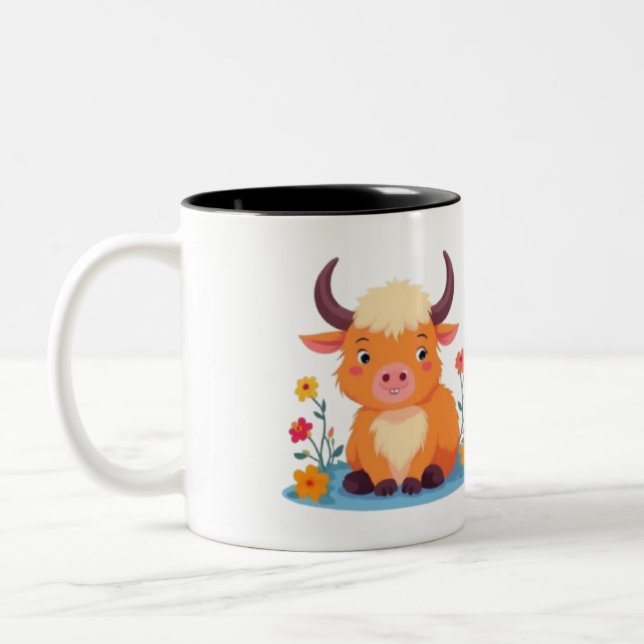 Bicolor Taza de Yak (Izquierda)