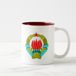 Bicolor Taza de Yugoslavia