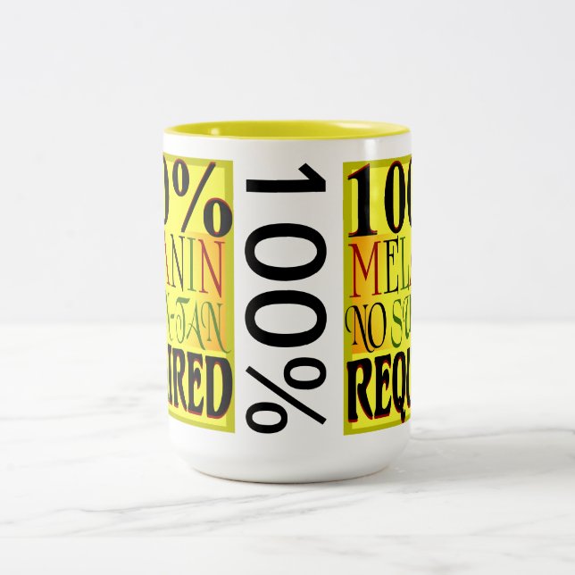 Bicolor TAZA del 100% (Centro)