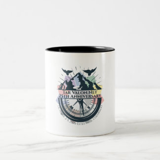 Bicolor Taza del 25º Aniversario de TarValon.Net