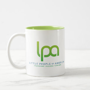 Bicolor Taza del 2-Tono del LPA