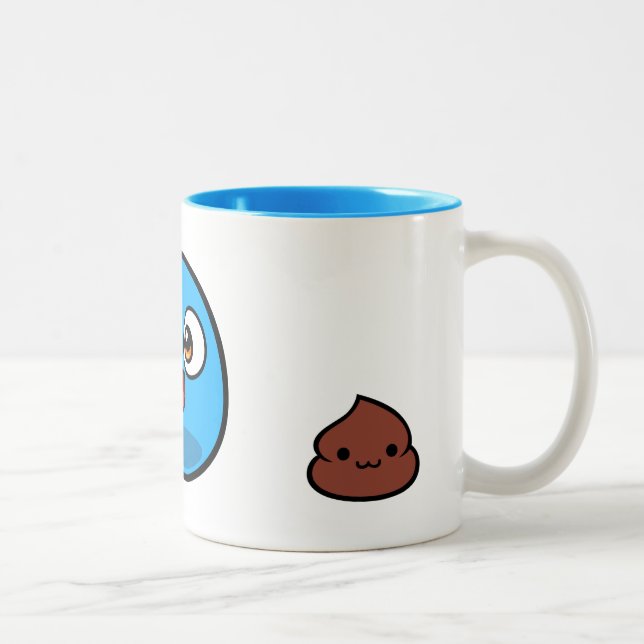 Bicolor Taza del abucheo (Derecha)