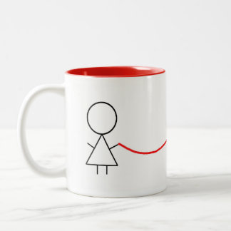 Bicolor Taza del amor