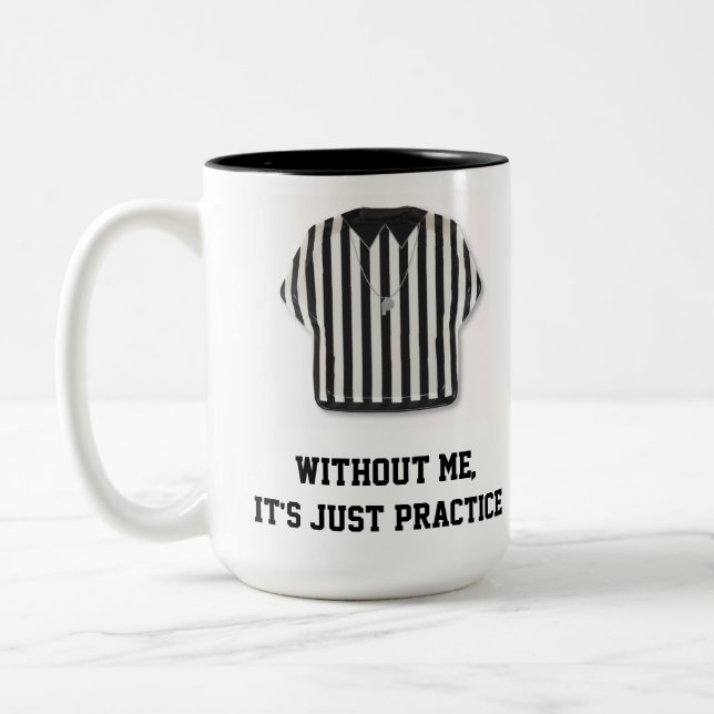 Bicolor Taza del árbitro (Izquierda)