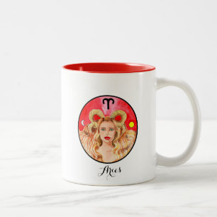 Bicolor Taza del aries