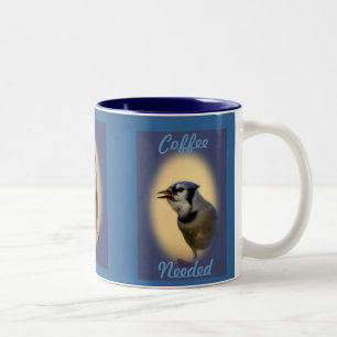 Bicolor Taza del arrendajo azul
