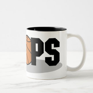 Bicolor Taza del baloncesto de los aros