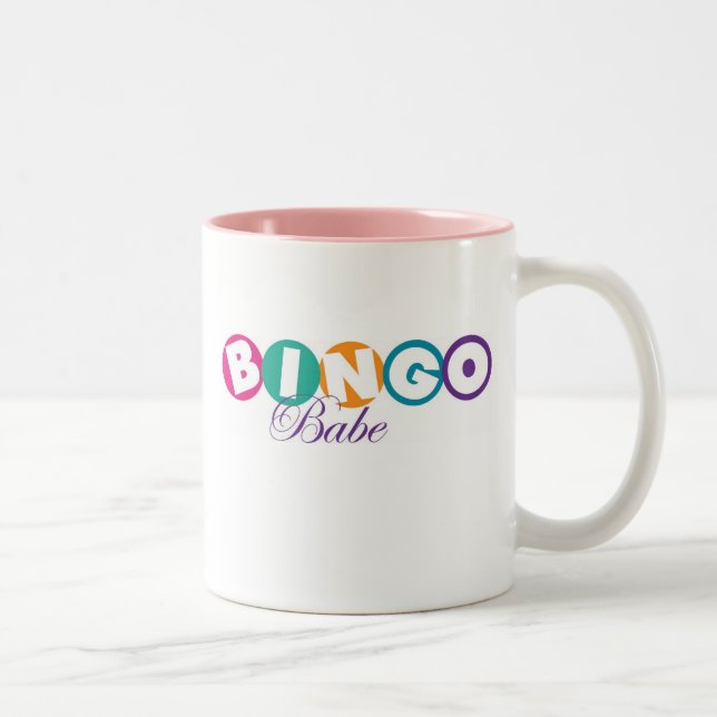 Bicolor Taza del bebé del bingo (Derecha)