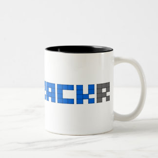 Bicolor Taza del blanco de Apptrackr