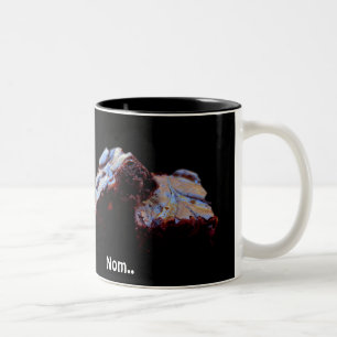 Bicolor Taza del brownie