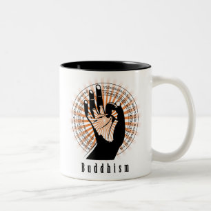 Bicolor Taza del Buddhism B