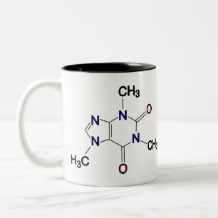 Bicolor Taza del cafeína