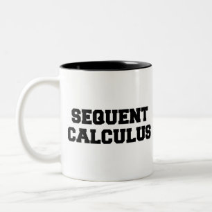 Bicolor Taza del cálculo siguiente