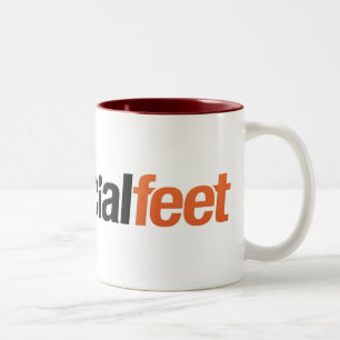 Bicolor Taza del campanero de SocialFeet