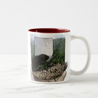 Bicolor Taza del campañol de pradera