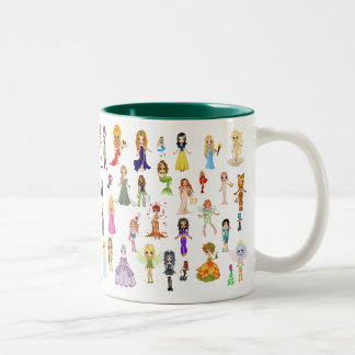 Bicolor Taza del carro