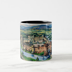 Bicolor Taza del castillo de Sheffield