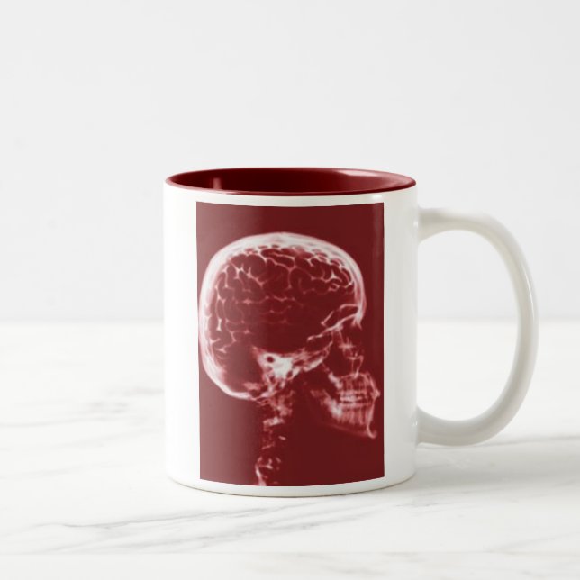 Bicolor taza del cerebro (Derecha)