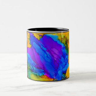 Bicolor Taza del chapoteo