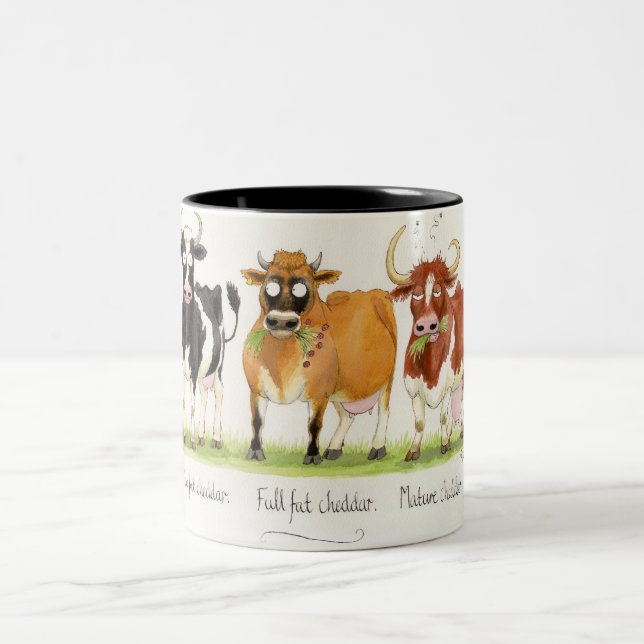 Bicolor Taza del "Cheddar" (Centro)