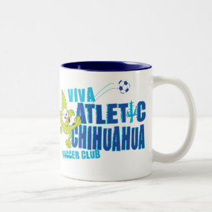 Bicolor Taza del club del fútbol de la CHIHUAHUA de CHICO