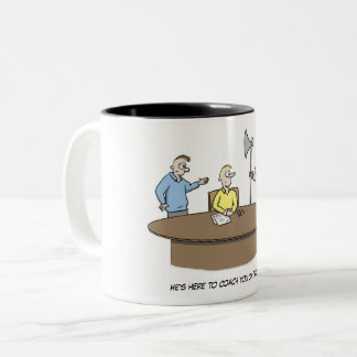 Bicolor Taza del coche de la ejecución