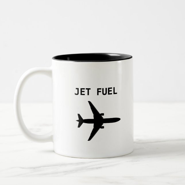 Bicolor Taza del combustible de avión (Izquierda)