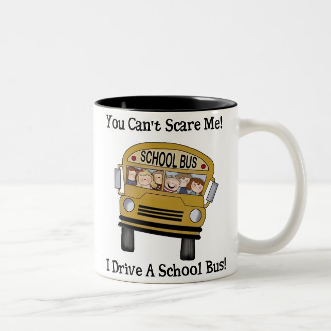 Bicolor taza del conductor del autobús escolar (Derecha)