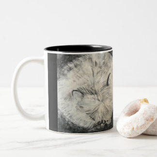 Bicolor Taza del conejito