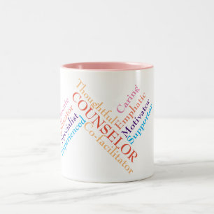 Bicolor Taza del consejero