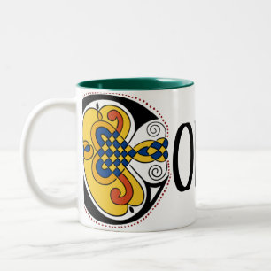 Bicolor Taza del corcho (gaélico)