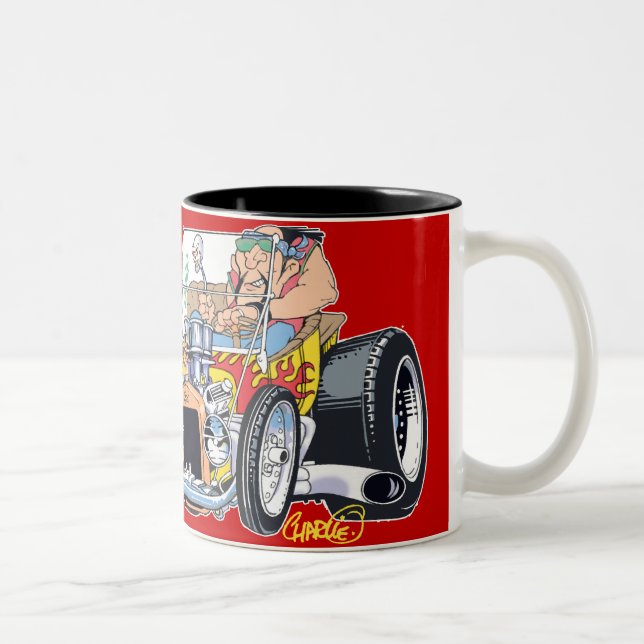 Bicolor Taza del cubo del "té" (Derecha)