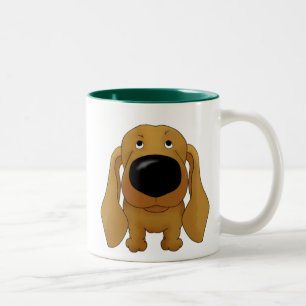 Bicolor Taza del Dachshund
