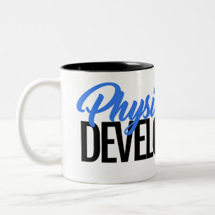 Bicolor Taza del desarrollo de la constitución del equipo