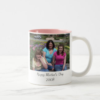 Bicolor Taza del día de madre
