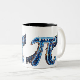 Bicolor Taza del Día de Pi 3.14 – Regalo divertido para am