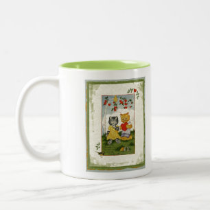 Bicolor Taza del Día de San Valentín Elige Mi Corazón