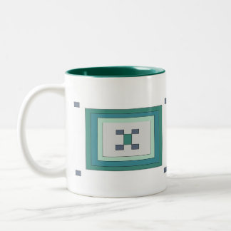 Bicolor Taza del diseñador