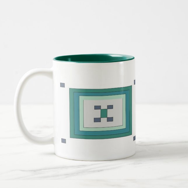 Bicolor Taza del diseñador (Izquierda)