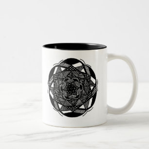 Bicolor Taza del Dos-Tono