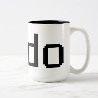Bicolor Taza del Dos-Tono 444ml de Sudo