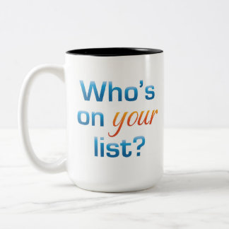 Bicolor Taza del Dos-Tono de 105 conversaciones