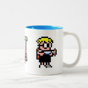 Bicolor Taza del Dos-Tono de Mudds del mutante
